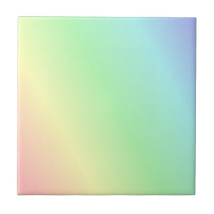 Multicolored pastel pattern tile