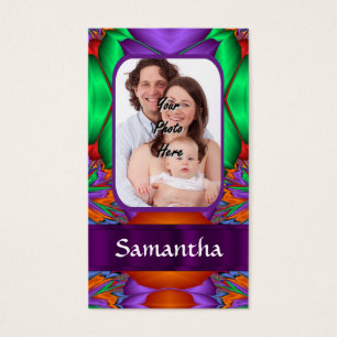 Multicolored personalised fractal