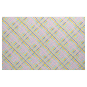 Multicolored Plaid Fabric