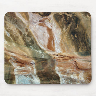 Multicolored Rock Face Mouse Pad