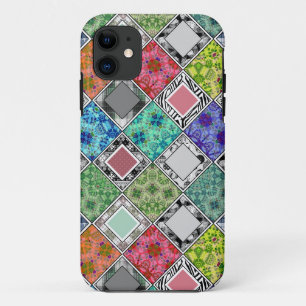 Multicolored , rustic , patchwork , patches Case-Mate iPhone case