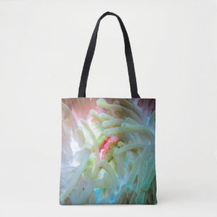 Multicolored Sea Anemone Tote Bag