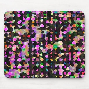 Multicolored Splotches Mouse Pad