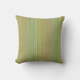 Multicolored Square Pattern Cushion