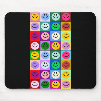 Multicolored Squares Mouse Pad