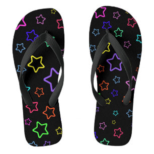 Multicolored Starry Night Jandals