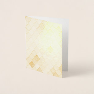 Multicolored Tiles Foil Card
