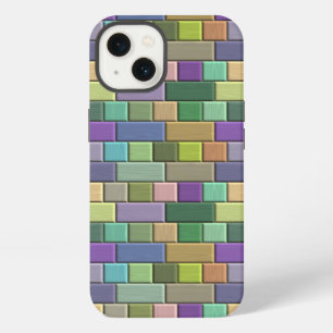 Multicolored Tiles Pattern iPhone 13 Case