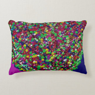 Multicolored Tree Between Worlds Decorative Cushion