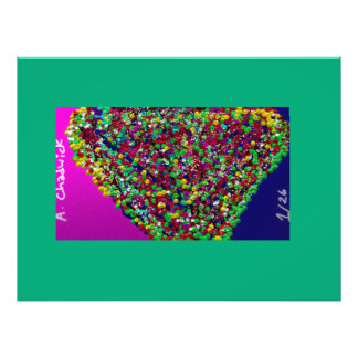 Multicolored Tree Between Worlds Photo Print