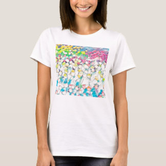 Multicolored Tulip Top