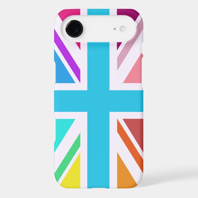 Multicolored Union Jack/Flag Design (Back)