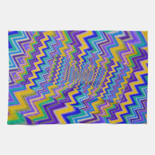 multicolored vortex on Kitchen Towel