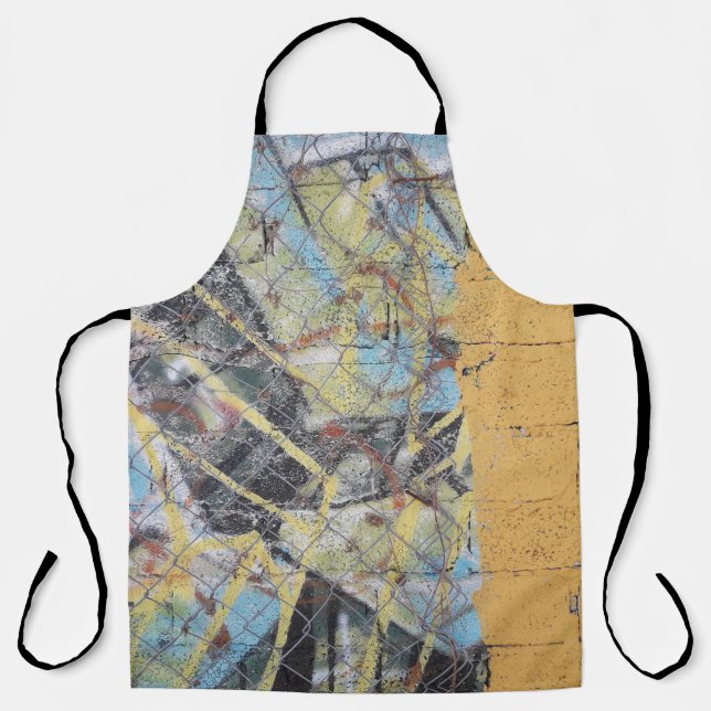 Multicolored wall painting apron (Front)