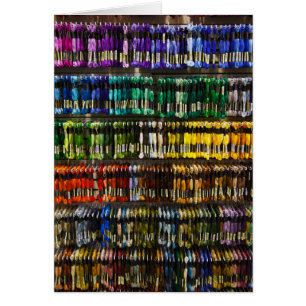 Multicolour Abstract Weave