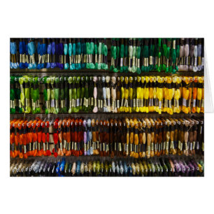 Multicolour Abstract Weave