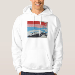 Multicolour fender hoodie