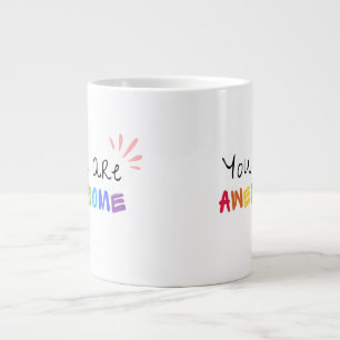 Multicolour Vibrant Positive Words Speciality Mug