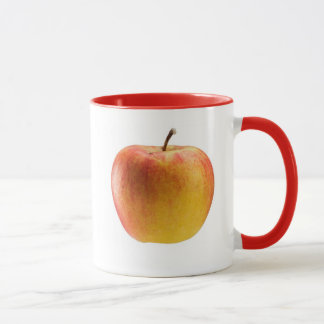 Multicoloured apple mug