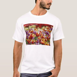 Multicoloured tulips  T-Shirt