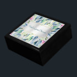 Multicolred Crystals Treasure Box<br><div class="desc">Store your treasures or give a treasure gift box to someone as a beautiful gift. 
 Choices of wood frames are now available.
Many designs for different occasions are available in my store.</div>