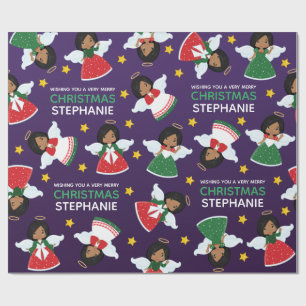 Multicultural Angel Wrapping Paper