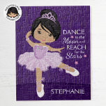 Multicultural Ballerina Jigsaw Puzzle<br><div class="desc">Personalise Multicultural Ballerina puzzle. Please check out more of my personalised Ballerina gifts.</div>