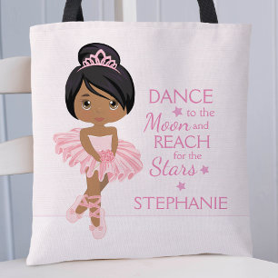 Multicultural Ballerina Tote Bag