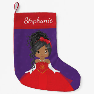 Multicultural Princess Christmas Stocking