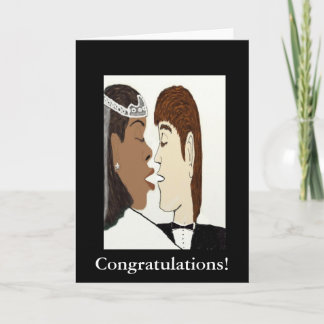 Multicultural wedding Card
