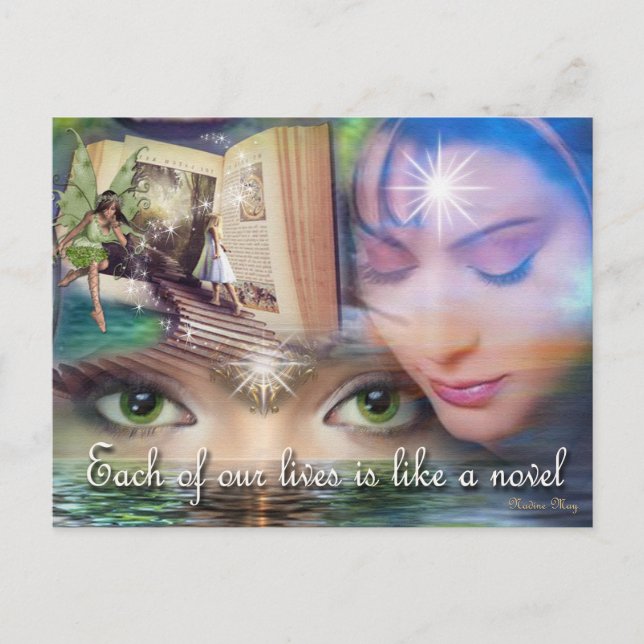 Multidimensional Worlds Postcard (Front)