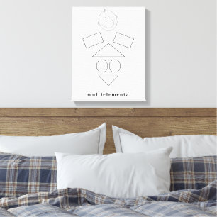 multielemental canvas print