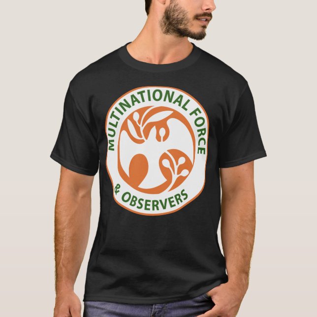 Multinational Force and Observers (MFO) Insignia T-Shirt (Front)