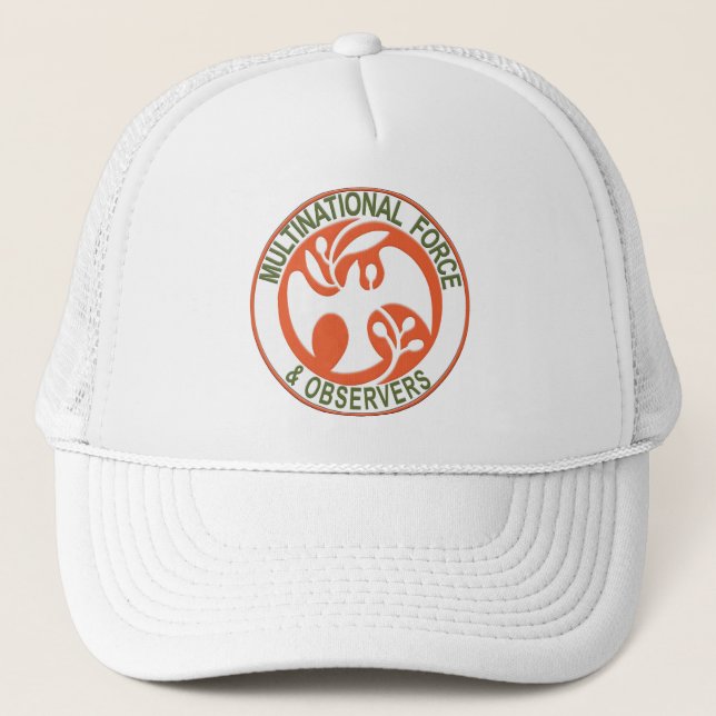 Multinational Force and Observers (MFO) Trucker Hat (Front)