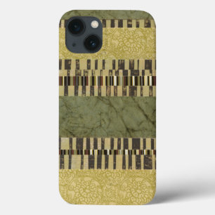Multipatterned Panel Painting iPhone 13 Case