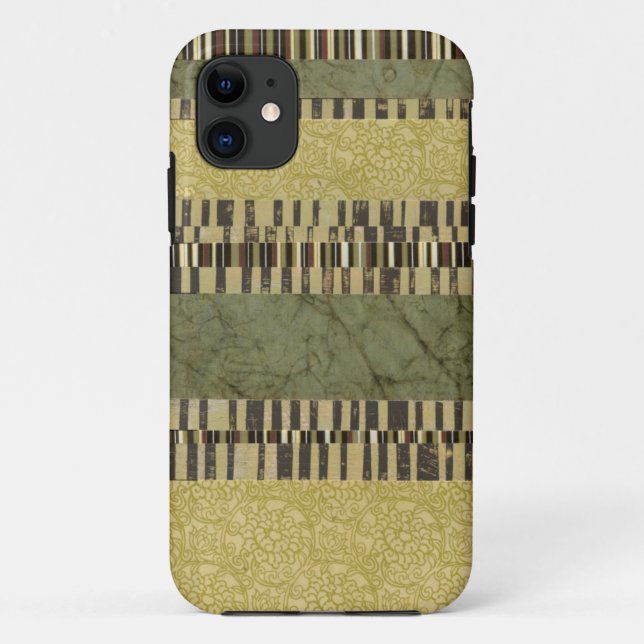Multipatterned Panel Painting Case-Mate iPhone Case (Back)