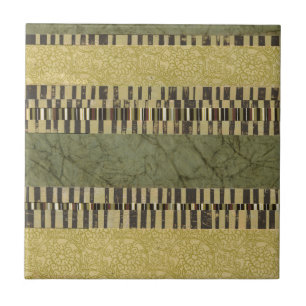 Multipatterned Panel Painting Tile