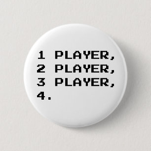 MULTIPLAYER 6 CM ROUND BADGE