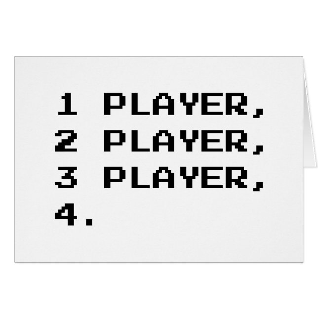 MULTIPLAYER CARD (Front Horizontal)