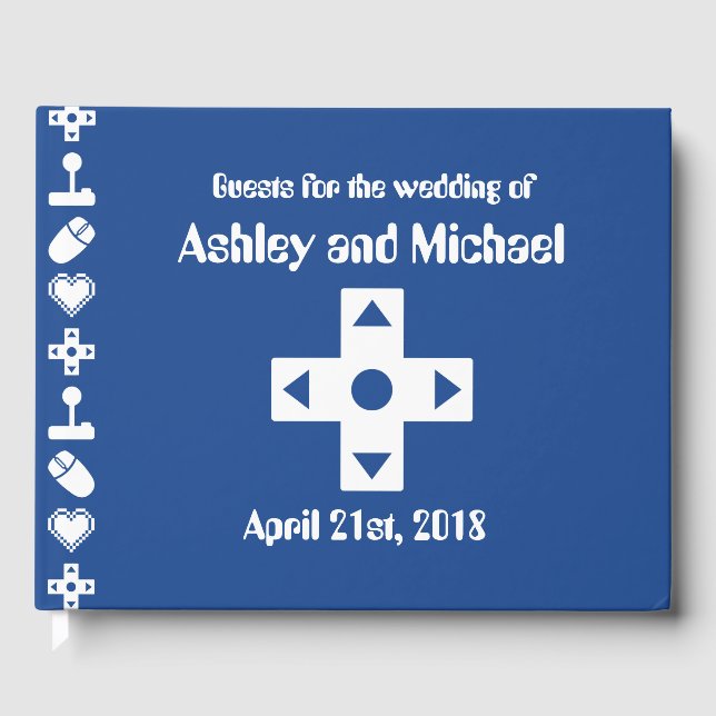 Multiplayer Mode in Blue Guest Book (Front)