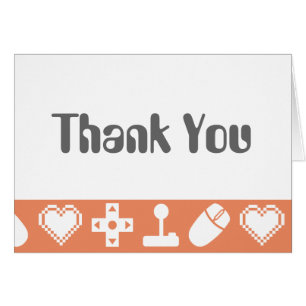 Multiplayer Mode in Coral Thank You Card