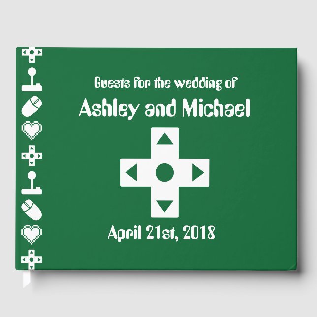 Multiplayer Mode in Green  Guest Book (Front)