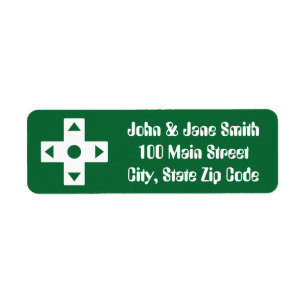 Multiplayer Mode in Green Return Address Label