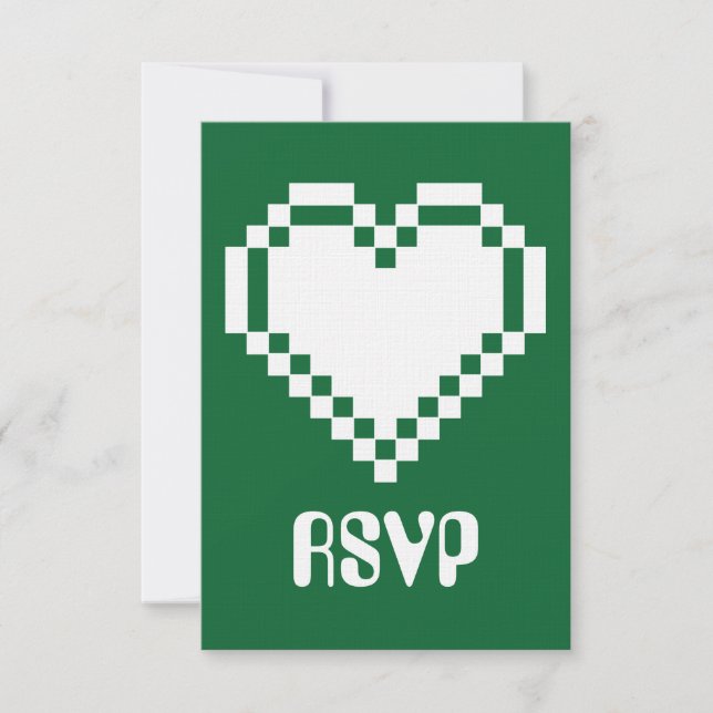 Multiplayer Mode in Green RSVP Card (Front)