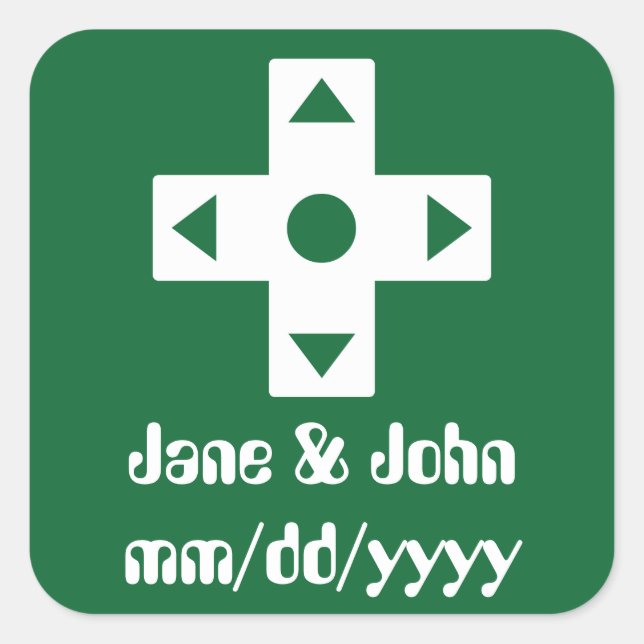 Multiplayer Mode in Green Sticker (Front)