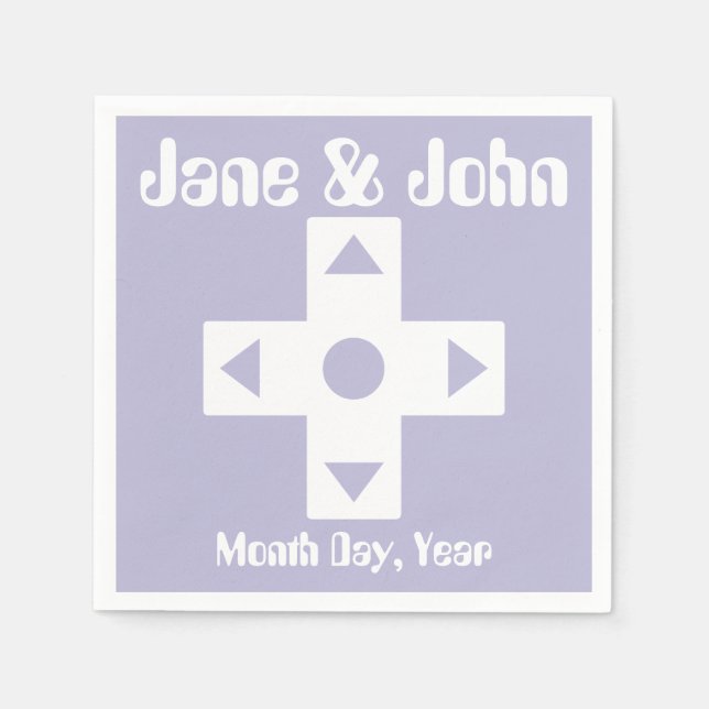 Multiplayer Mode in Lavender Napkins (Front)