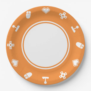 Multiplayer Mode in Orange Paper Plate