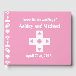 Multiplayer Mode in Petal Pink Guest Book