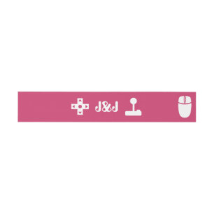 Multiplayer Mode in Raspberry Invite Belly Band Invitation Belly Band