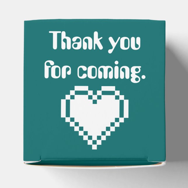 Multiplayer Mode in Teal Favour Box (Top)